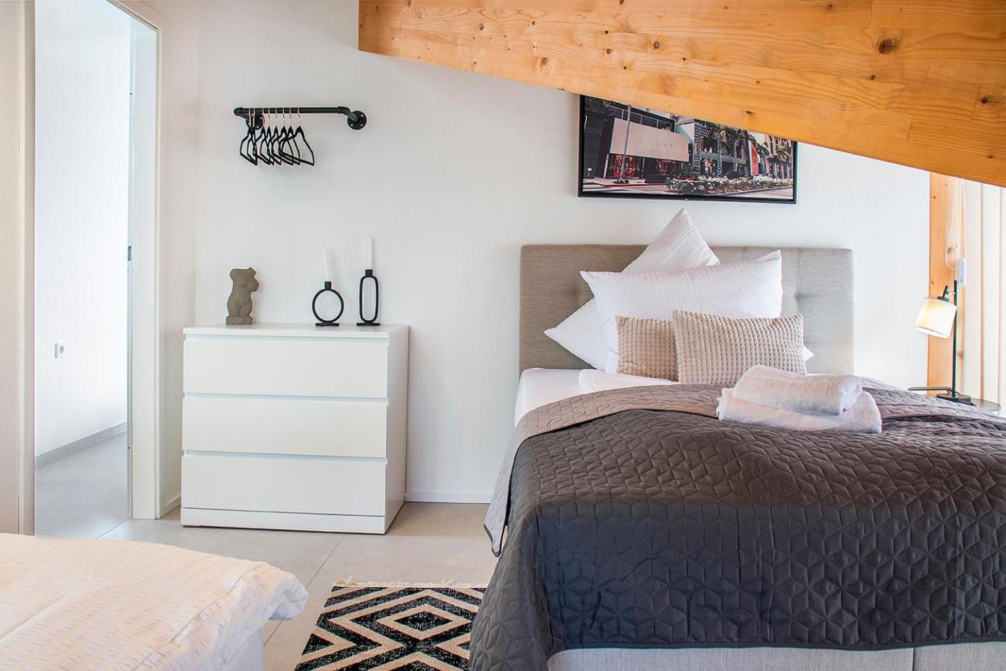 ※Luxus Loft Mit Boxspringbetten Und Heimkino ※ Inzlingen Luaran gambar